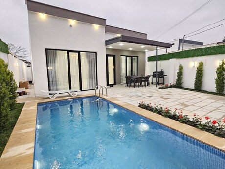 4 otaqlı həyət evi/bağ evi - Şüvəlan q. - 110 m²
