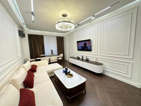 2 otaqlı yeni tikili - Şah İsmayıl Xətai m. - 86 m²