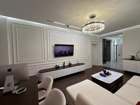 2 otaqlı yeni tikili - Şah İsmayıl Xətai m. - 86 m²