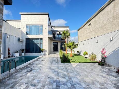 5 otaqlı həyət evi/bağ evi - Mərdəkan q. - 250 m²