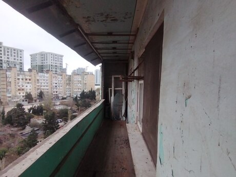 4 otaqlı köhnə tikili - Həzi Aslanov q. - 120 m²