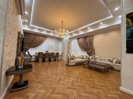 4 otaqlı yeni tikili - Şah İsmayıl Xətai m. - 205 m²