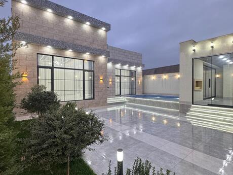 4 otaqlı həyət evi/bağ evi - Mərdəkan q. - 180 m²