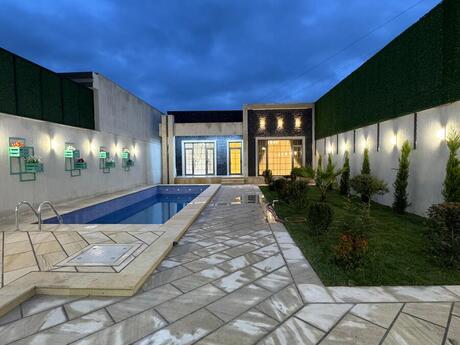 4 otaqlı həyət evi/bağ evi - Mərdəkan q. - 180 m²