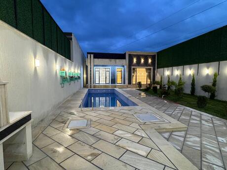 4 otaqlı həyət evi/bağ evi - Mərdəkan q. - 180 m²