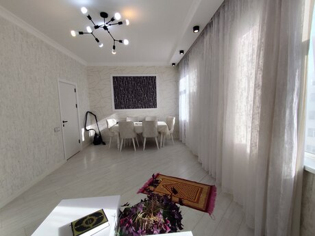 3 otaqlı yeni tikili - Həzi Aslanov m. - 110 m²