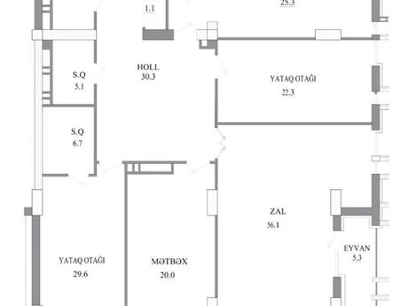 4-room apartment, 220 m², Central Towers: 810 000 ₼ 3