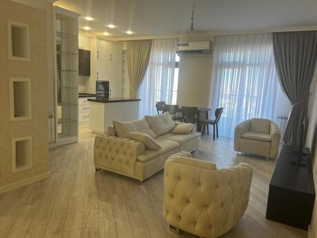 3 otaqlı yeni tikili - 8 Noyabr m. - 105 m²