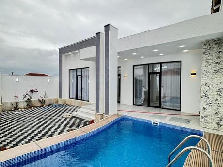 4 otaqlı həyət evi/bağ evi - Şağan q. - 160 m²