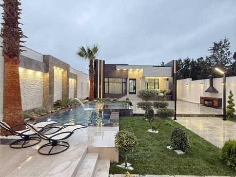 5 otaqlı həyət evi/bağ evi - Mərdəkan q. - 230 m²