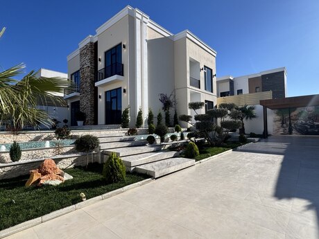 5 otaqlı həyət evi/bağ evi - Mərdəkan q. - 390 m²