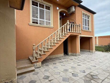 4 otaqlı həyət evi/bağ evi - Məmmədli q. - 145 m²