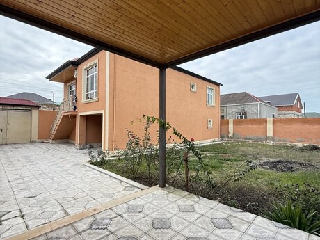 4 otaqlı həyət evi/bağ evi - Məmmədli q. - 145 m²