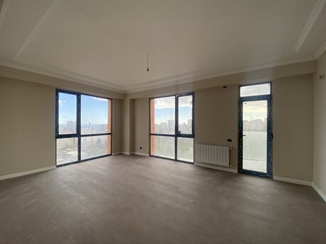 4 otaqlı yeni tikili - İnşaatçılar m. - 124 m²