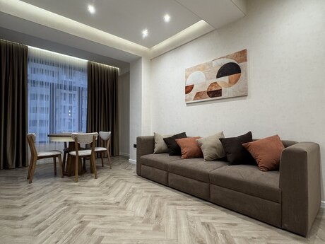 2 otaqlı yeni tikili - Şah İsmayıl Xətai m. - 75 m²