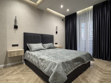 2 otaqlı yeni tikili - Şah İsmayıl Xətai m. - 75 m²