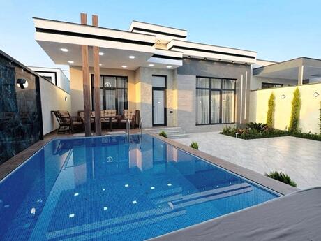 4 otaqlı həyət evi/bağ evi - Buzovna q. - 200 m²