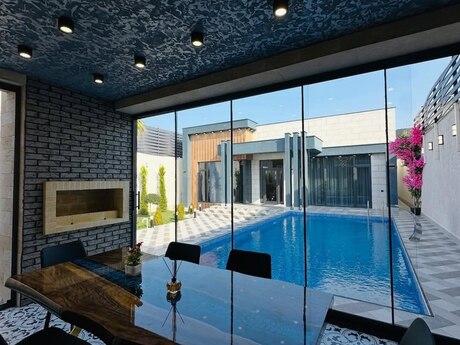 4 otaqlı həyət evi/bağ evi - Mərdəkan q. - 250 m²