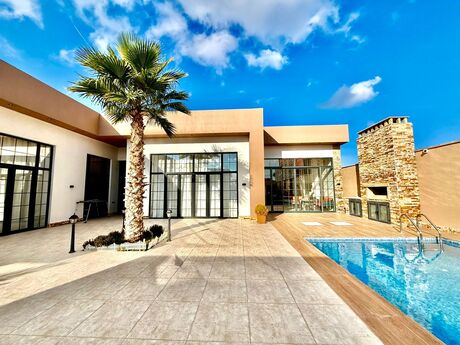 5 otaqlı həyət evi/bağ evi - Mərdəkan q. - 250 m²