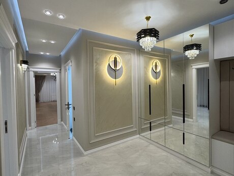 4 otaqlı yeni tikili - Nəsimi r. - 140 m²