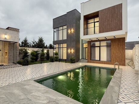 5 otaqlı həyət evi/bağ evi - Mərdəkan q. - 220 m²