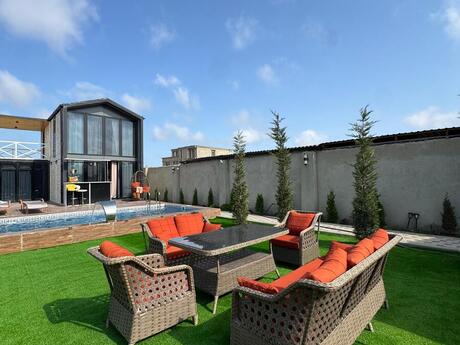3 otaqlı həyət evi/bağ evi - Mərdəkan q. - 100 m²