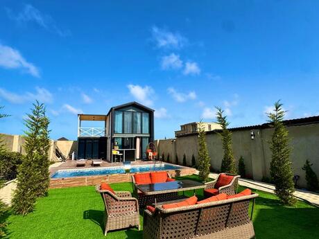 3 otaqlı həyət evi/bağ evi - Mərdəkan q. - 100 m²