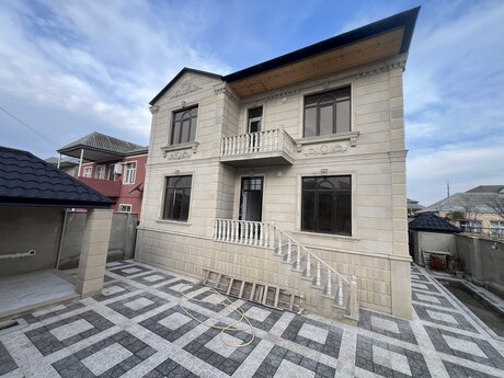 6 otaqlı həyət evi/bağ evi - Biləcəri q. - 220 m²