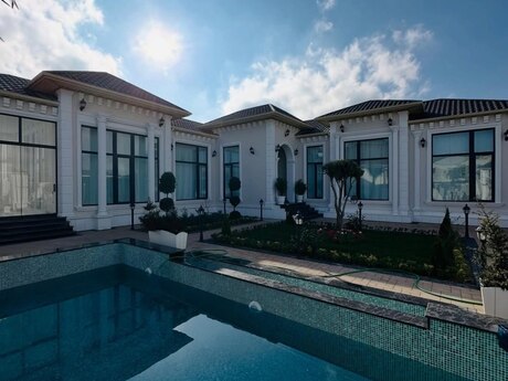 4 otaqlı həyət evi/bağ evi - Mərdəkan q. - 250 m²