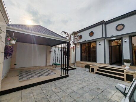 4 otaqlı həyət evi/bağ evi - Məmmədli q. - 135 m²