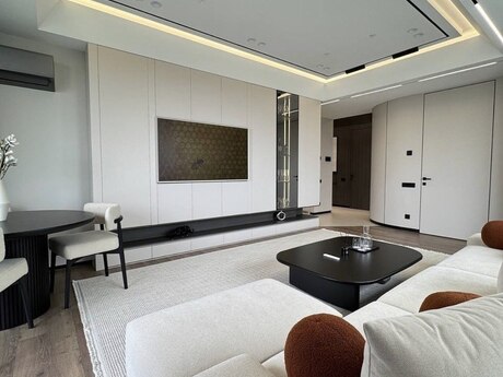 3 otaqlı yeni tikili - Ağ şəhər q. - 120 m²