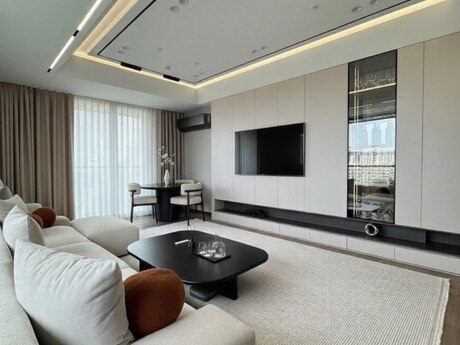 3 otaqlı yeni tikili - Ağ şəhər q. - 120 m²