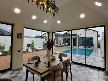 4 otaqlı həyət evi/bağ evi - Bilgəh q. - 250 m²