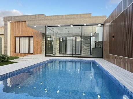 4 otaqlı həyət evi/bağ evi - Mərdəkan q. - 160 m²