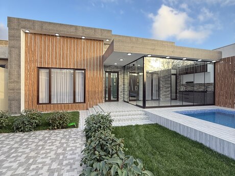 4 otaqlı həyət evi/bağ evi - Mərdəkan q. - 160 m²