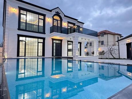 6 otaqlı həyət evi/bağ evi - Bilgəh q. - 450 m²