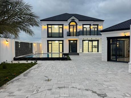 6 otaqlı həyət evi/bağ evi - Bilgəh q. - 450 m²