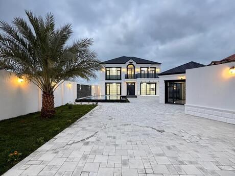 6 otaqlı həyət evi/bağ evi - Bilgəh q. - 450 m²