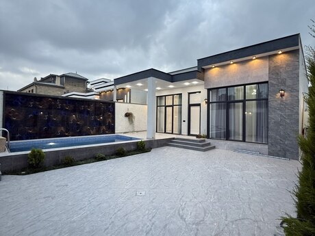 4 otaqlı həyət evi/bağ evi - Şağan q. - 135 m²