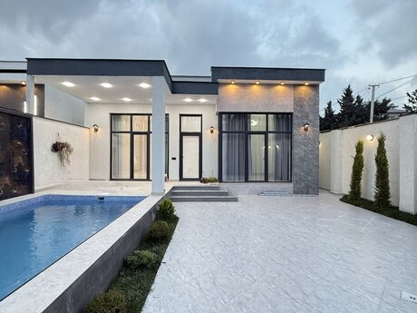 4 otaqlı həyət evi/bağ evi - Şağan q. - 135 m²