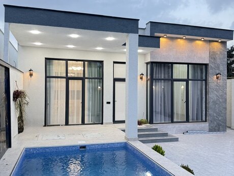 4 otaqlı həyət evi/bağ evi - Şağan q. - 135 m²