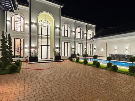 4 otaqlı həyət evi/bağ evi - Mərdəkan q. - 220 m²