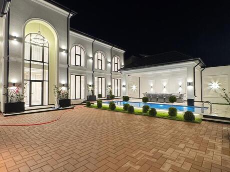 4 otaqlı həyət evi/bağ evi - Mərdəkan q. - 220 m²
