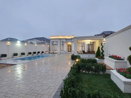 4 otaqlı həyət evi/bağ evi - Mərdəkan q. - 250 m²
