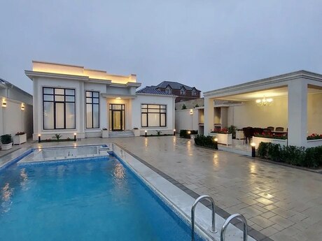4 otaqlı həyət evi/bağ evi - Mərdəkan q. - 250 m²