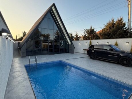 4 otaqlı həyət evi/bağ evi - Mərdəkan q. - 140 m²
