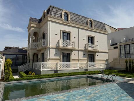 6 otaqlı həyət evi/bağ evi - Badamdar q. - 450 m²