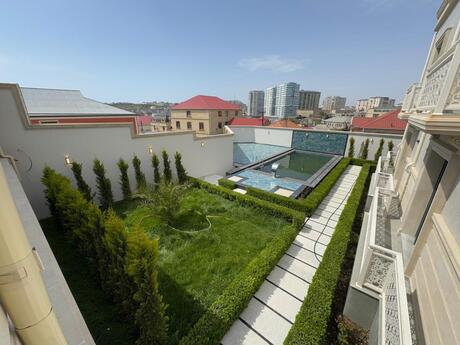 6 otaqlı həyət evi/bağ evi - Badamdar q. - 450 m²