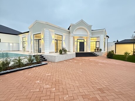5 otaqlı həyət evi/bağ evi - Mərdəkan q. - 230 m²