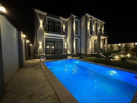 4 otaqlı həyət evi/bağ evi - Mərdəkan q. - 300 m²